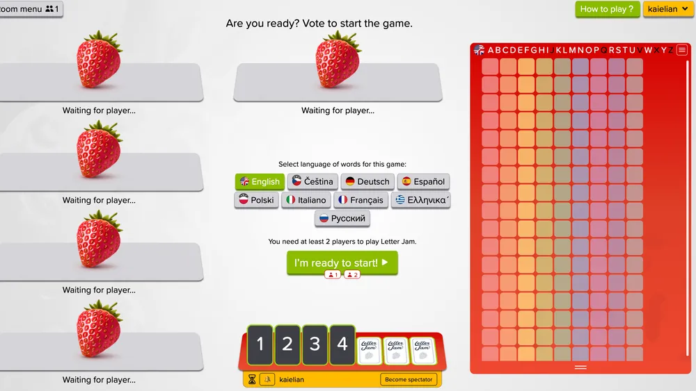 Letter Jam Online