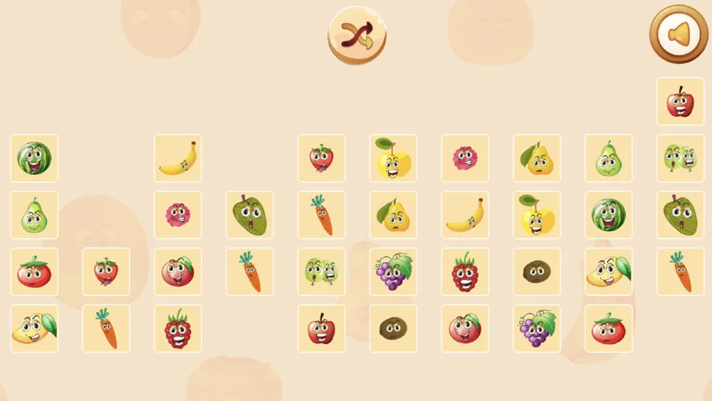 Tutti Frutti Match Game - Matching Puzzle